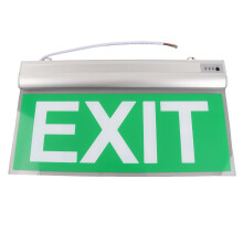 110-220V 3W Acrylic LED Emergency Exit Sign Light with 12 LEDs