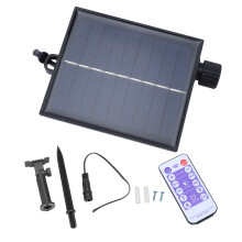 Solar-Lichterkette Schaltungsplatine mit Fernbedienung 8 Modi Lithiumbatterie 100LED/200LED