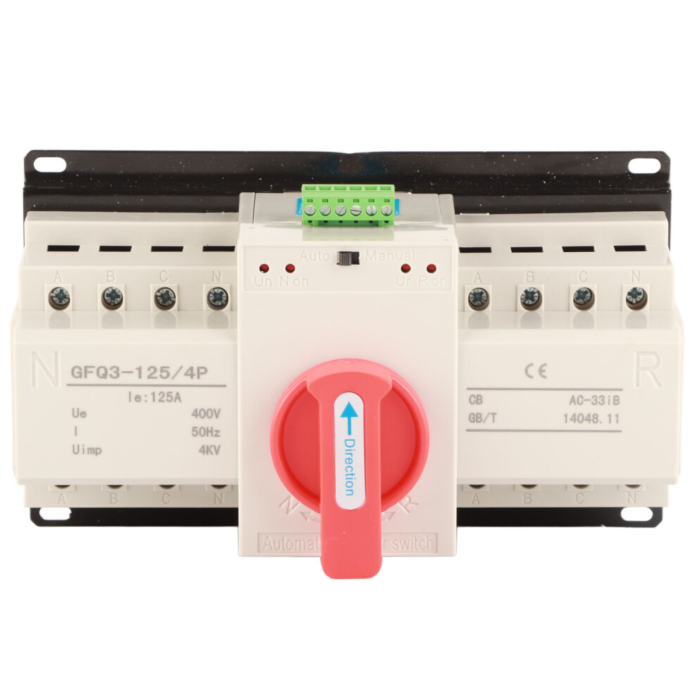 Dual Power Automatic Transfer Switch 4P 125A CB