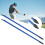 Fiberglass Golf Alignment Sticks 2 Sections 10