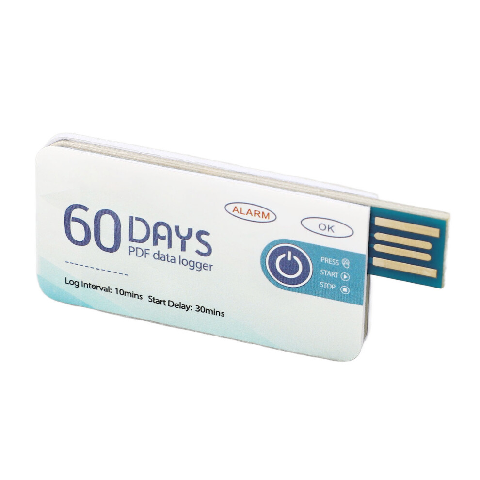 USB Temperature Data Recorder 10000 Groups Storage