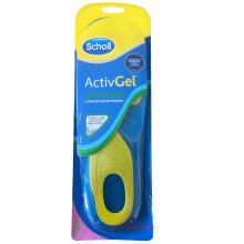 (Women)Semelles intérieures Scholl Gel Activ absorption des chocs quotidiennes Womenuk48 Menuk813