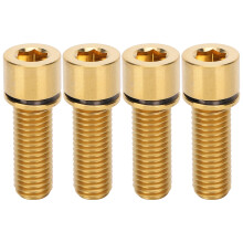 4Pcs Bike Handlebar Stem Bolts Screw Bicycle
