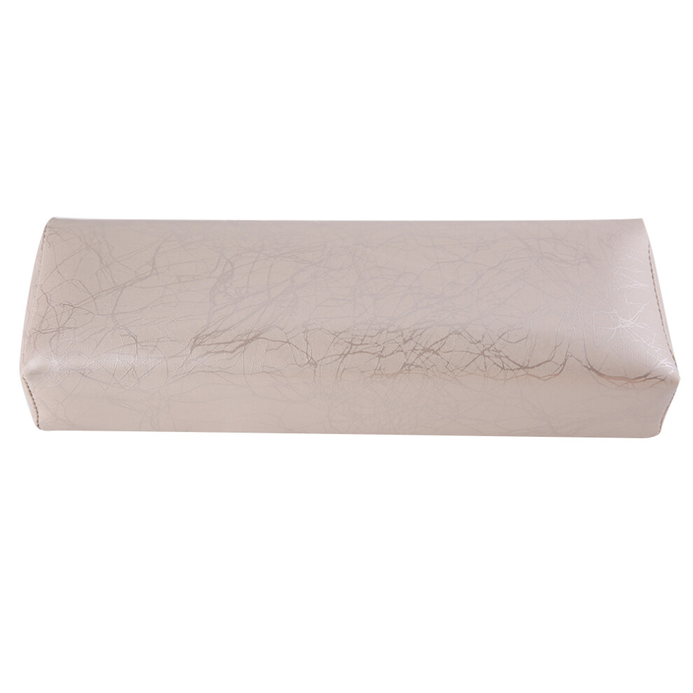 Ergonomic Leather Nail Art Pillow - Soft Sponge Hand Rest Cushion 02#