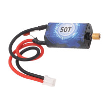 Motor de escobillas de aluminio 50T 35x15.5x12mm para SCX24