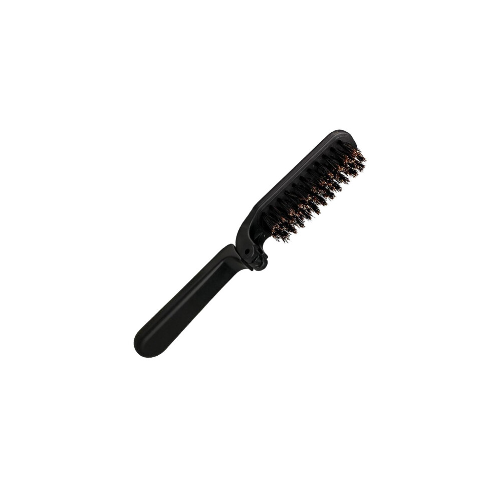 Pocket Beard Grooming Brushes Folding Detangler Brush Barber Hair