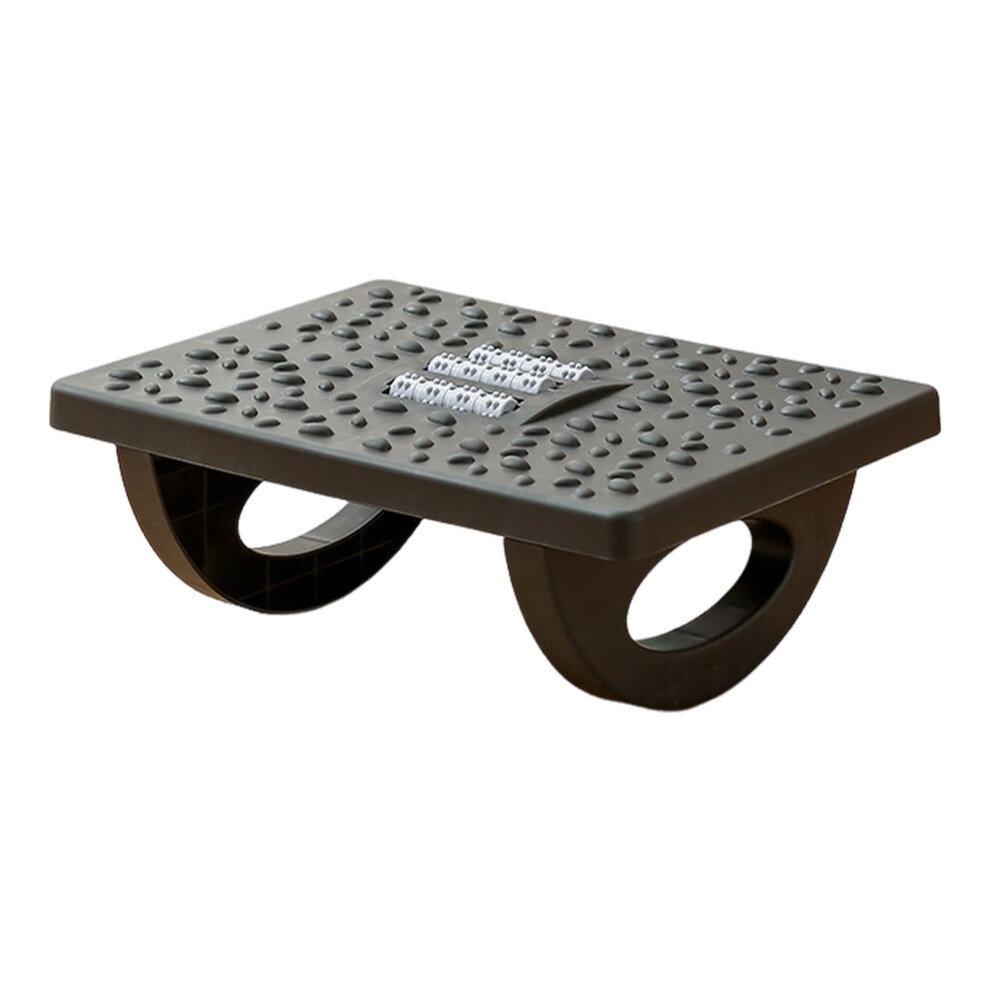 (Black) Foot Stool Feet Elevated For Enhanced Comfort Which Rocks Back And-image-OPC-PJMKCQF-NEW