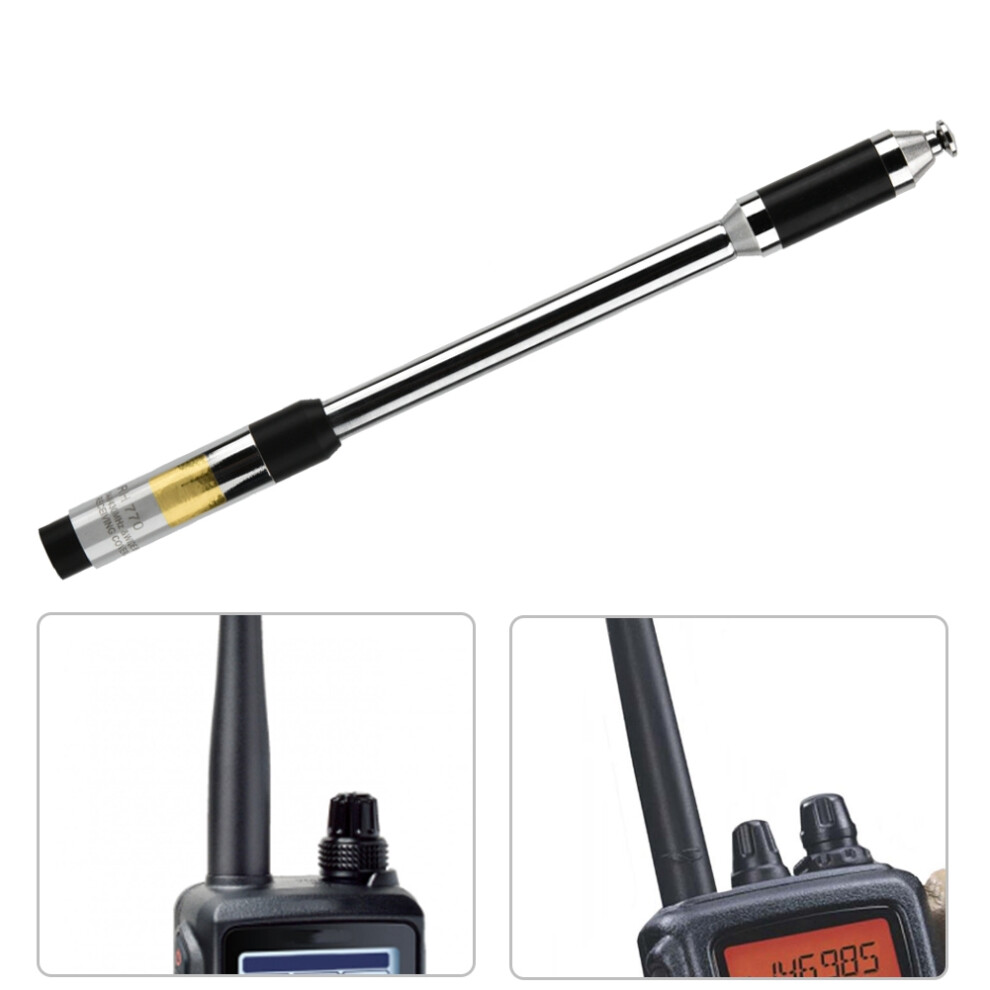Dual Band Rh770 Antenna Sma Male 144/430Mhz 35In Telescopic Design 8721341363457