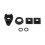 Starter Motor Solenoid Repair Fix Kit for Land 4