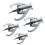 Gear Puller Set Carbon Steel Bearing Mechanic Gear 5