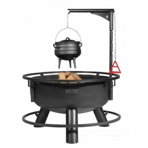 Support d'ustensile pour braséro, acier naturel, CookKing, 111360 2
