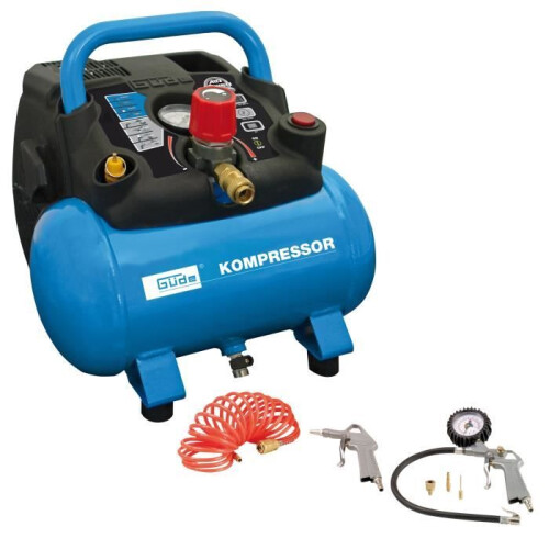 Compressor de Ar - Güde Airpower - 190/08/6 - Isento de Óleo - 6L - 7 Peças