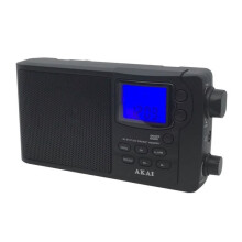 Radio AKAI AM/FM/SW PLL digitaalinen maailmanlaajuisesti vastaanotin - Kello, hälytys ja unitoiminnot
