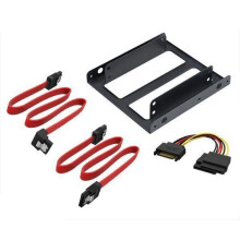 Adaptador SSD e Disco Rígido 2,5 - AKASA - AK-HDA-11 - Vermelho - SATA - Cabo