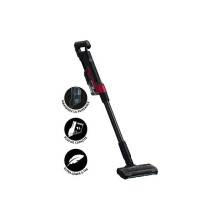 Hoover kabelloser Zyklon-Staubsauger 14,4 V, Autonomie: 40 min, schwarz/rot, Leistung 500 Powertime, ultra-kompakt X3