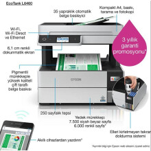 Multifunctionele printer - Epson - EcoTank L6460 - Inkjet - Kleur - Wi-Fi - 3-in-1