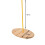 HOP Columpio de madera disco redondo con cuerda de mono 3