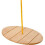 HOP Columpio de madera disco redondo con cuerda de mono 1