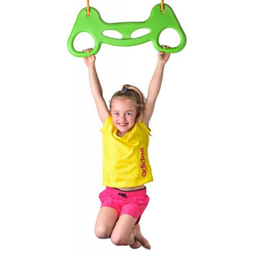 Ring Altalena trapezio ginnastica RING - Bambino - Verde - Plastica rigida - Anti-UV 1