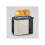 Severin 9576 Toaster mit Lichtanzeige, mit integrierter spezieller Waffelgrillbeige, schwarz 4