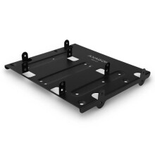 Halterahmen - AXAGON - RHD-225 - Mustakarva - 10 x 6,3 cm - 2 x 6,3 cm - 1 x 8,9 cm