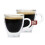 Maxxo ristrettoglass double paroi 6,5 cm verre 2 pièces 1