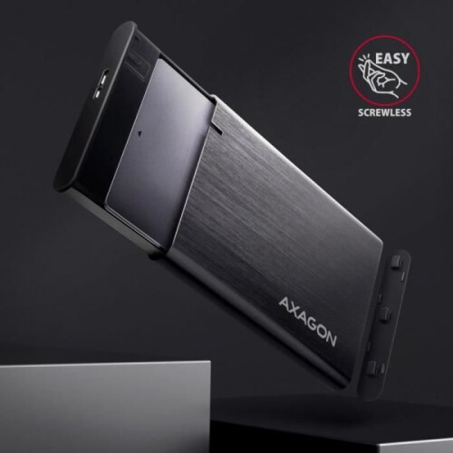 Caixa de disco rígido - AXAGON - EE25-A6M - USB 3.0 - SATA 6G - 2.5 polegadas - Preto 2