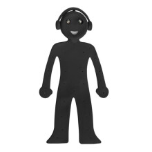 Lámpara de lectura - Android - Negro - Flexible - Silicona - Interior