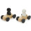 Set di sale e pepe Bolides 10,5 cm legno/ceramica 2 pezzi 1