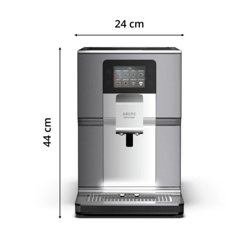 Krups Krups Intuition Preference+ EA875E10 Bean To Cup Coffee Machine - Black/Silver 1
