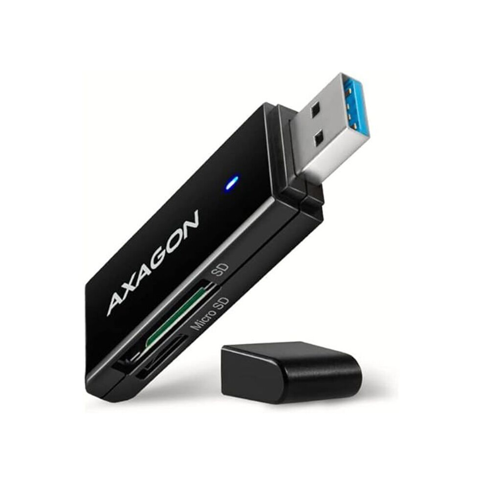 AXAGON CRE-S2N schlanker Kartenleser USB-A 3.2 Gen 1, SD/microSD - Bild 4