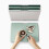 Joseph Joseph Joseph Joseph Folio Editions 4 piece colour coded Chopping Board Set, slimline case for organised storage, Large - Sage Green 4