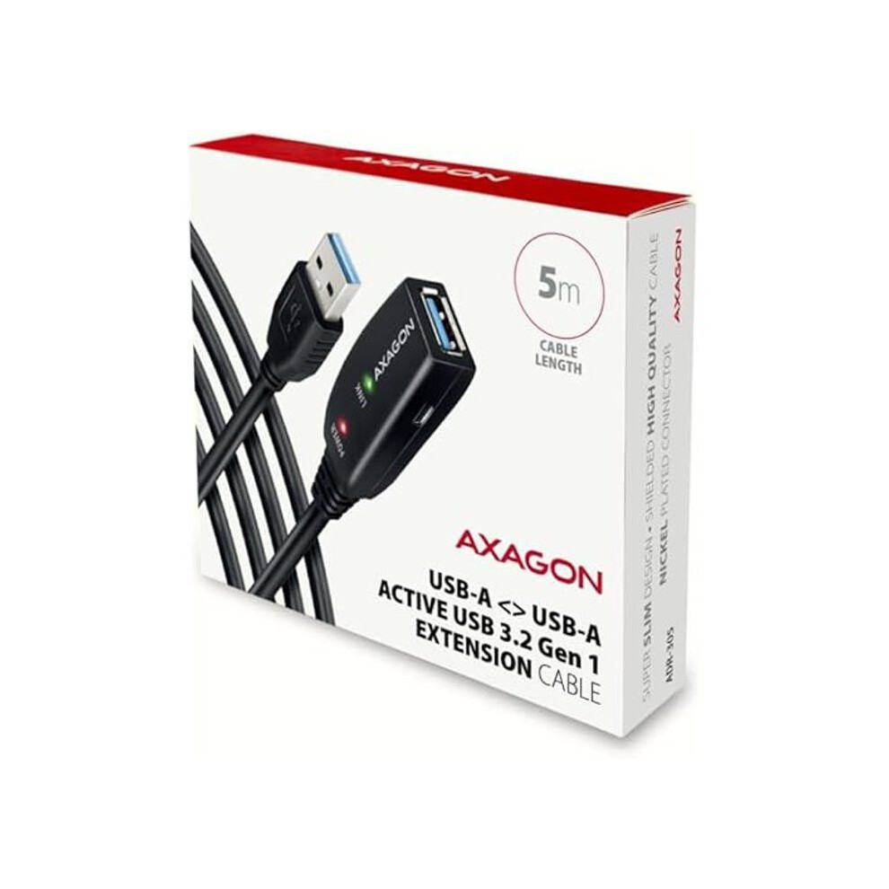 Axagon USB A – USB A (5 m, USB 3.2 Gen 1), USB Kabel - Bild 4