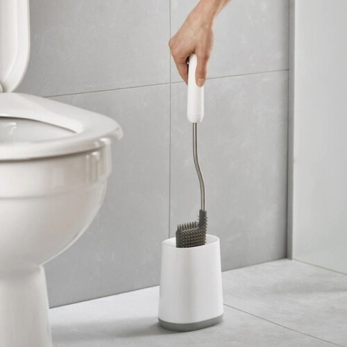 Joseph Joseph Joseph Joseph Toilet Brush White/Grey Set of 2 1