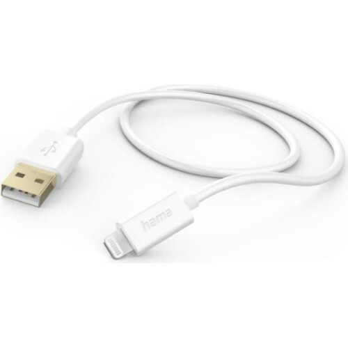 Hama USB-kabel - Hama - 00201581 - 1,5 m - USB 2.0 - Lightning - Wit