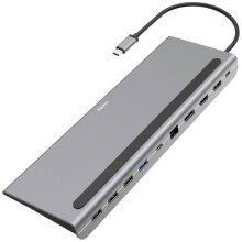Hama USB-C Connect2Office Pro -asema soveltuu merkeille: yleinen USB-C virransyöttö