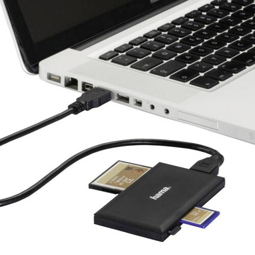 Hama Hama 00181018 card reader USB 3.2 Gen 1 (3.1 Gen 1) Type-A Black 1