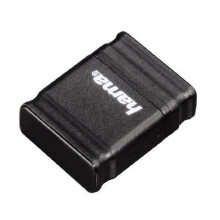 USB-stick - HAMA - FlashPen Smartly - 64 Go - USB 2.0 - 10 Mo/s - Zwart