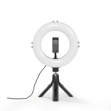 LED ringlamp "SpotLight Smart 80 II", set voor smartphone
