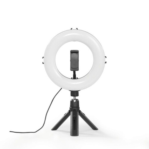Hama LED ringlamp "SpotLight Smart 80 II", set voor smartphone