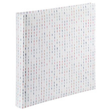 Groot formaat album "Graphic", 30 x 30 cm, 80 witte pagina's, Strepen