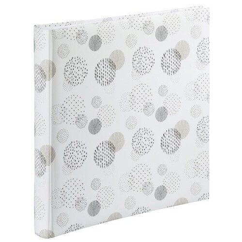 Hama Album groot formaat "Graphic", 30 x 30 cm, 80 witte pagina's, Dots