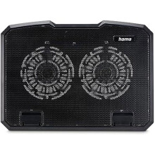 Hama Refrd. ord. por. Black Metal, INCL., sil., 2 Vent., 40cm (15,6"), nr