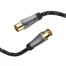 Hama antennekabel van 10 meter met vergulde connectors
