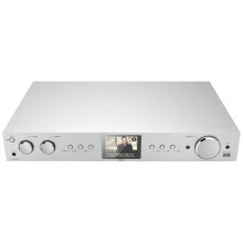Hama DIT2105SBTX Internet tafelradio, DAB+, DAB, FM Bluetooth, USB, WiFi, internet radio zilver