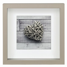Fotolijst - Hama - Scala - MDF - Taupe - 15 x 15 cm - Reflecterend