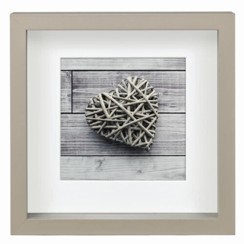 Hama Fotolijst - Hama - Scala - MDF - Taupe - 15 x 15 cm - Reflecterend