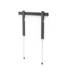 Supp. TV muursysteem ultrafijn rig., 229cm (90") tot 80kg, extra-plaat, antraciet.