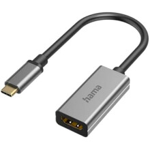 Video-adapter - Hama - USB-C naar HDMI - Ultra-HD 8K - 60Hz - Vergulde stekker