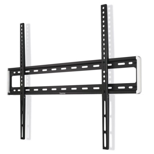 Hama Support TV mural, rigide, 254 cm (100") jusq. 75 kg, dist. mur, 2,1 cm